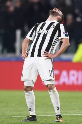 Mg Torino 13 02 2018 - Champions League Juventus-Tottenham foto Matteo Gribaudi Image nella foto: Gonzalo Higuain 