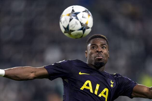 Serge Alain Stephane Aurier of Tottenham Hotspur F.C.. during the Italian Uefa Champions League Round of 16 First leg match between Juventus 2-2 Tottenham Hotspur at Allianz Stadium on February 13, 2018 in Torino, Germany. Noxthirdxpartyxsales  (72086942)