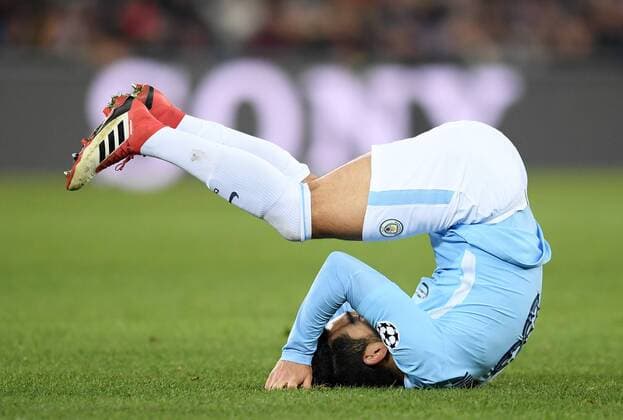 Football CHAMPIONS LEAGUE season 2017 2018 knockout first leg FC Basel Manchester City 13 02 2018 role reverse Ilkay Gündogan Manchester City Basel