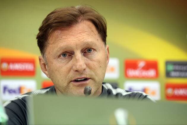 Coach Ralph Hasenhuettl RB Leipzig press conference Napoli vs RB Leipzig Europa League football 14 02 2018 Naples Copyright: xLanger Eibner-Pressefotox EP_HLR