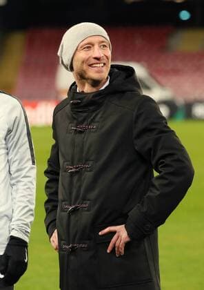 RB Leipzig training football euro League Naples Napoli 14 02 2018 San Paolo Stadium football UEFA Euro League 16el final training of RB Leipzig on the day before of the game Napoli vs RB Leipzig In the new RB Leipzig Team Manager Tim Sebastian