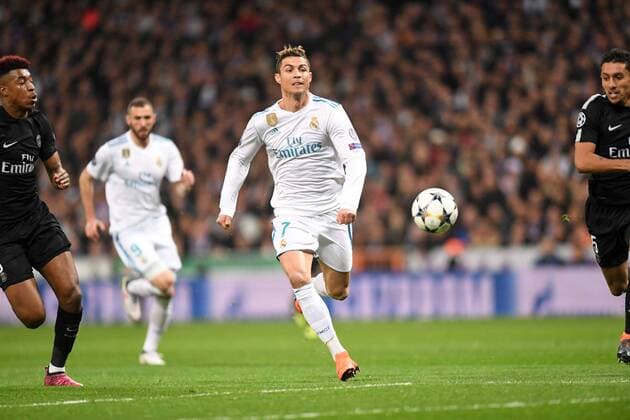 07 Cristiano Ronaldo (real) FOOTBALL : Real Madrid vs Paris SG - Ligue des Champions - 14 02 2018 AnthonyBIBARD FEP Panoramic 