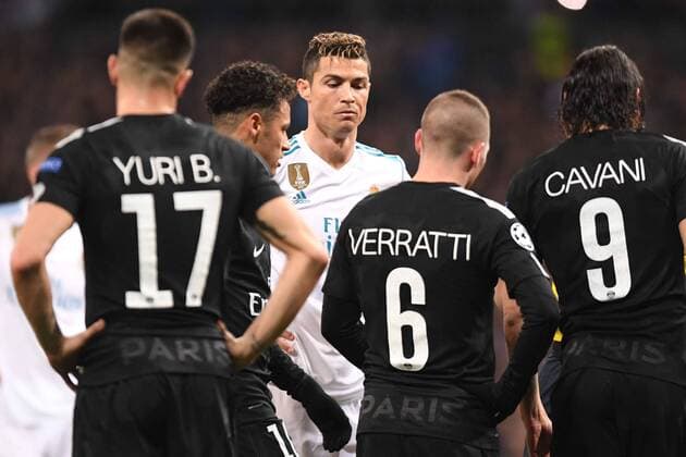 07 Cristiano Ronaldo (real) FOOTBALL : Real Madrid vs Paris SG - Ligue des Champions - 14 02 2018 AnthonyBIBARD FEP Panoramic 