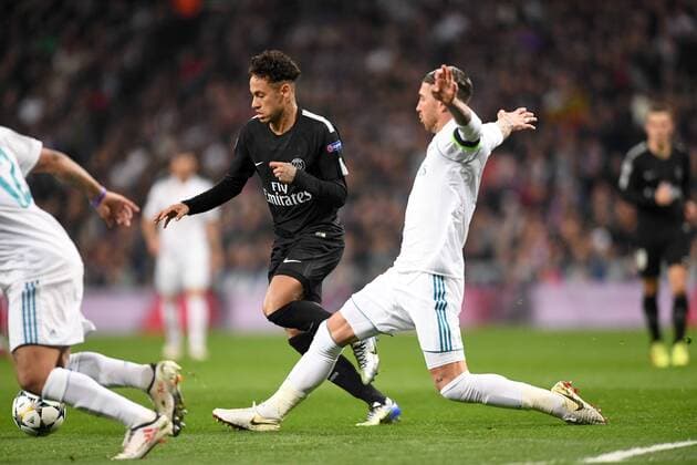 10 NEYMAR JR (psg) FOOTBALL : Real Madrid vs Paris SG - Ligue des Champions - 14 02 2018 AnthonyBIBARD FEP Panoramic 
