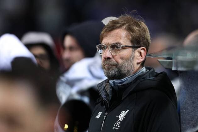 February 14, 2018 - Porto, Porto, Portugal - Jurgen Klopp coach of Liverpool during the UEFA Champions League, match between FC Porto and Liverpool, at Dragao Stadium in Porto on February 14, 2018 in Porto, Portugal. FC Porto v Liverpool - UEFA Champions League Round of 16: First Leg  - ZUMAn230 20180214_zaa_n230_541 Copyright: xDpix