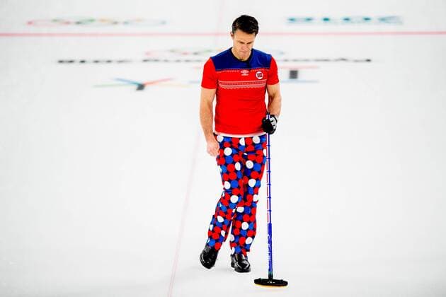 180216 Thomas Ulsrud of Norway after the round robin of the curling between Norway and South Korea during day seven of the 2018 Winter Olympics on February 16, 2018 in Pyeongchang. Photo: Jon Olav Nesvold BILDBYRN kod JE 160170 *** 180216 Thomas Ulsrud of Norway after the round robin of the curling between Norway and South Korea during day seven of the 2018 Winter Olympics on February 16 2018 in Pyeongchang Photo Jon Olav Nesvold BILDBYR N code JE 160170  Copyright: JONxOLAVxNESVOLD BB180216JE014