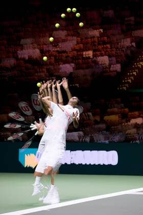 Roger Federer Rotterdam Roger Federer v Robin Haase xVIxVIxImagesx xTomxBodexMultimediaxIVx 10082362