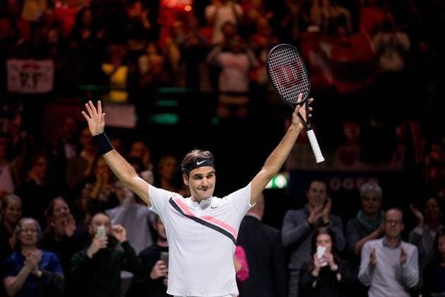 Roger Federer Rotterdam Roger Federer v Robin Haase xVIxVIxImagesx xTomxBodexMultimediaxIVx 10083046