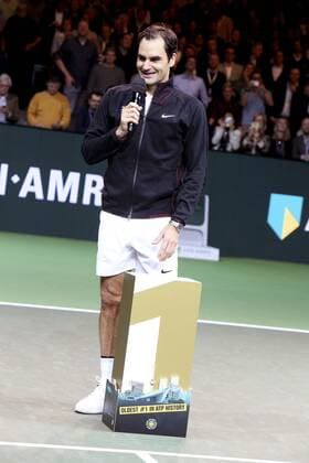 Roger Federer (SUI) TENNIS : Tournoi ATP Tennis Herren De Rotterdam - 16 02 2018 PhotoNews Panoramic 