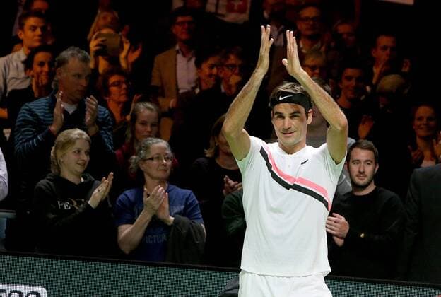 Roger Federer (SUI) TENNIS : Tournoi ATP Tennis Herren De Rotterdam - 16 02 2018 PhotoNews Panoramic 
