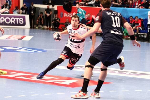 Bilder des Tages - SPORT Kentin Mahe (Flensburg-Handewitt) HANDBALL : VELUX EHF Champions League - 12eme journee - Paris Saint-Germain Handball vs SG Flensburg-Handewitt - 17 02 2018 KevinDomas Panoramic 