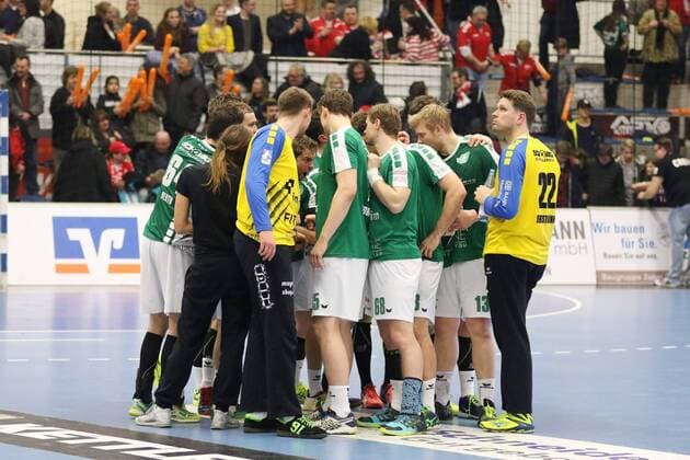 Disappointment at DJK Rimpar wolves ASV Hamm Westphalia vs DJK Rimpar wolves 2 handball Bundesliga 17 02 2018 Hamm Copyright: xEIBNER JanxStrohdiekx EP_JSK