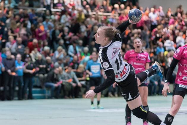 SINA Omar Ensell UDA SU 14 babes Metzingen against Neckarsulm SU handball Bundesliga 1 women 17 02 2018 Metzingen Copyright: xEIBNER WolfgangxFrankx EP_WFK