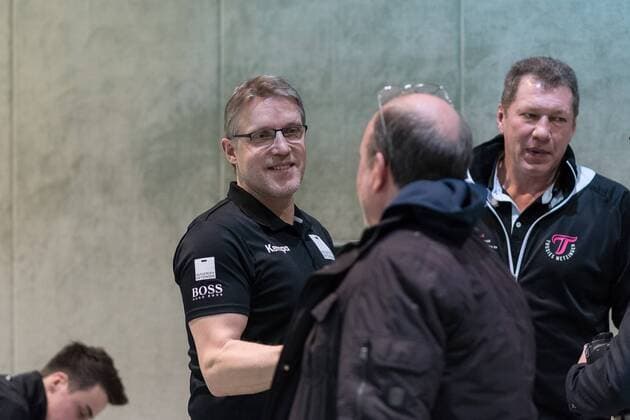 René Hamann Boeriths babes Metzingen coach satisfied babes Metzingen against Neckarsulm SU handball Bundesliga 1 women 17 02 2018 Metzingen Copyright: xEIBNER WolfgangxFrankx EP_WFK