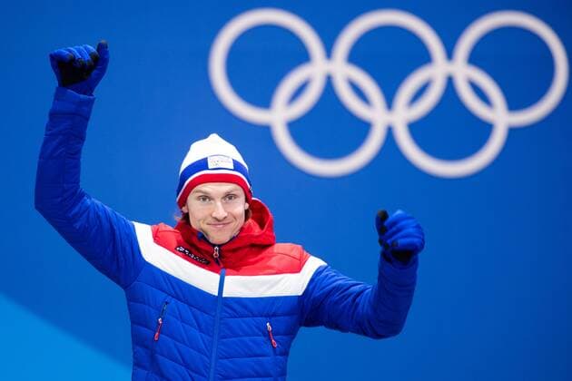 180218 Henrik Kristoffersen of Norway Silver at a Medal Ceremony for the Men s Giant Slalom during day nine of the 2018 Winter Olympics on February 18 2018 in Pyeongchang Photo Petter Arvidson PA BILDBYRAN code 91980  Copyright: PETTERxARVIDSON BB180218PA162