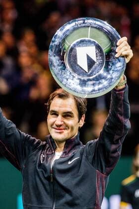 18-02-18: ABN Amro WTT in Rotterdam, Finaledag, Dag 7, Tennis, Rotterdam Nederland, Federer wint het ABN AMRO WTT ABN Amro WTT Rotterdam Dag 7  x1993667x