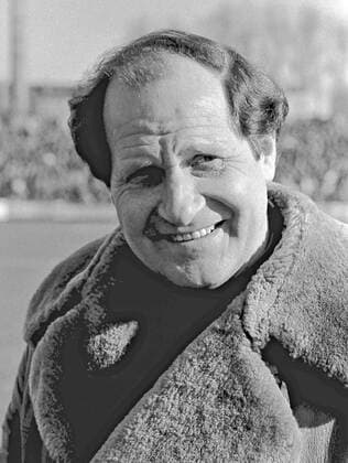 From 2 BL Nord season 1976 1977 VfL Osnabrück dark adidas Jersey against Bayer Uerdingen 2 1 26 02 1977 at the Bremen bridge in Osnabrück In the photo Bayer Uerdingen trainer Klaus Quinkert