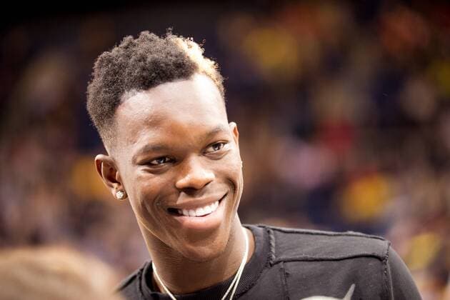Guest at the game of basketball Lions internationals Dennis Schroeder basketball Lions Braunschweig vs Mitteldeutscher BC Braunschweig Copyright: xEIBNER DanielxReineltx EP_DRT