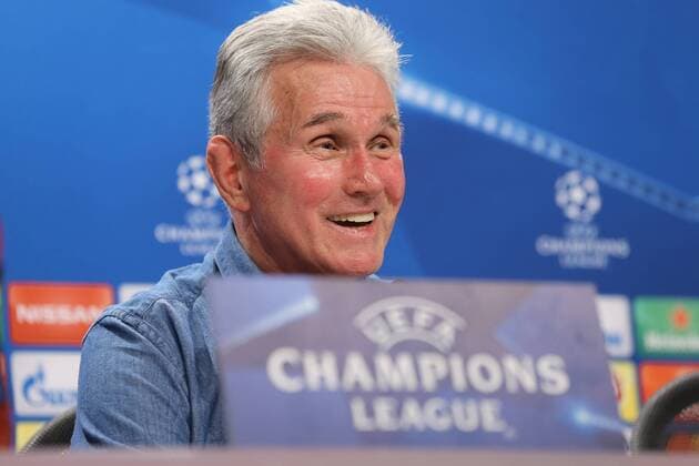 Jupp Henyckes during the press conference of FC Bayern München before the eighth final Hinspiels in the Champions League on 20 02 2018 in the Allianz Arena Munich Copyright: xEIBNER MarcelxEngelbrechtx EP_EER
