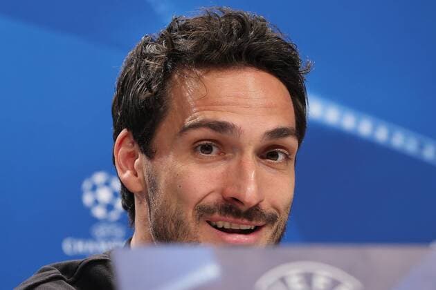 Mats Hummels during the press conference of FC Bayern München before the eighth final Hinspiels in the Champions League on 20 02 2018 in the Allianz Arena Munich Copyright: xEIBNER MarcelxEngelbrechtx EP_EER