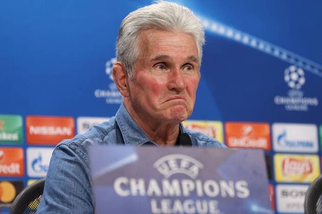 Jupp Henyckes during the press conference of FC Bayern München before the eighth final Hinspiels in the Champions League on 20 02 2018 in the Allianz Arena Munich Copyright: xEIBNER MarcelxEngelbrechtx EP_EER
