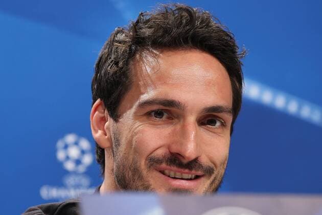Mats Hummels during the press conference of FC Bayern München before the eighth final Hinspiels in the Champions League on 20 02 2018 in the Allianz Arena Munich Copyright: xEIBNER MarcelxEngelbrechtx EP_EER