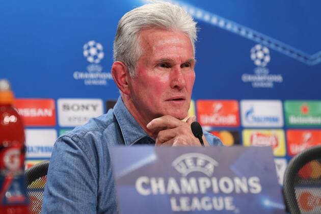 Jupp Henyckes during the press conference of FC Bayern München before the eighth final Hinspiels in the Champions League on 20 02 2018 in the Allianz Arena Munich Copyright: xEIBNER MarcelxEngelbrechtx EP_EER