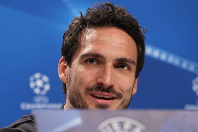 Mats Hummels during the press conference of FC Bayern München before the eighth final Hinspiels in the Champions League on 20 02 2018 in the Allianz Arena Munich Copyright: xEIBNER MarcelxEngelbrechtx EP_EER