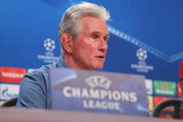 Jupp Henyckes during the press conference of FC Bayern München before the eighth final Hinspiels in the Champions League on 20 02 2018 in the Allianz Arena Munich Copyright: xEIBNER MarcelxEngelbrechtx EP_EER