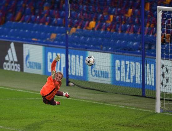 Bilder des Tages - SPORT FC Barcelona Barca Training Session Marc-Andr? ter Stegen during the FC Barcelona Training Session at Stamford Bridge, London, UK. Content Not Available For UK Newspapers Copyright: xSimonxDaelx FIL-11379-0014