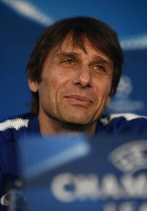 Chelsea press conference PK Pressekonferenz Antonio Conte during the Chelsea press conference at Stamford Bridge, London, UK Content Not Available For UK Newspapers Copyright: xSimonxDaelx FIL-11378-0006