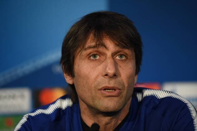 Chelsea press conference PK Pressekonferenz Antonio Conte during the Chelsea press conference at Stamford Bridge, London, UK Content Not Available For UK Newspapers Copyright: xSimonxDaelx FIL-11378-0008