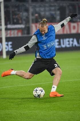 GER UEFA Champions League FC Bayern München Besiktas Istanbul 20 02 2018 Allianz Arena Munich GER UEFA Champions League FC Bayern München Besiktas Istanbul in the image of Domagoj Vida Besiktas Istanbul 21 nordphotox xSchreyer nph00305