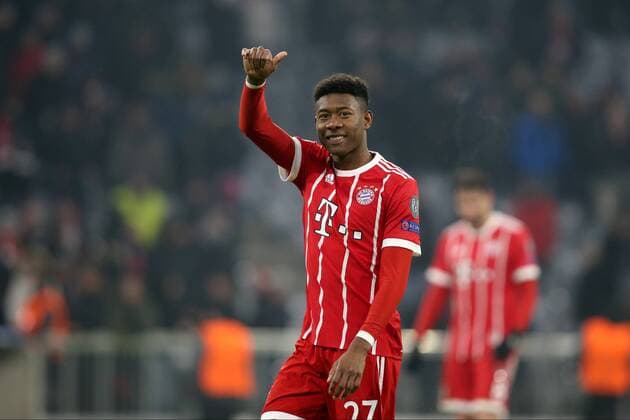 David Alaba FC Bayern Munich 27 Bayern Munich vs Besiktas Istanbul Champions League last grand final football 20 02 2018 Munich Copyright: xLanger Eibner-Pressefotox EP_HLR