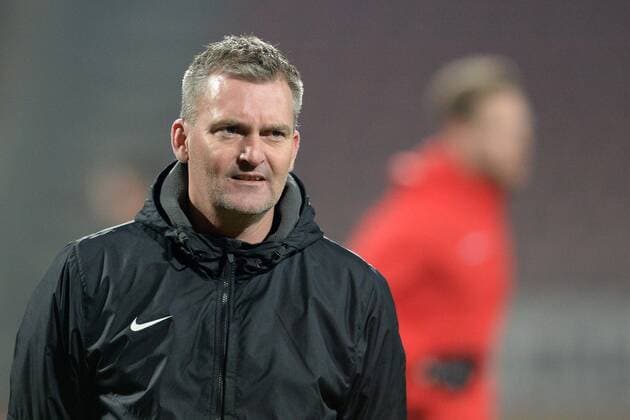 Tobias Cramer Chief coach of KSV Hessen Kassel KSV Hessen Kassel vs Kickers Offenbach football Regionalliga Südwest 20 02 2018 Kassel Copyright: xSippel xEibner-Pressefotox EP_rsl
