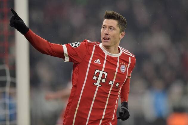 2018.02.20 Monachium Pilka nozna Liga Mistrzow sezon 2017 2018 Bayern Monachium - Besiktas JK N z Robert Lewandowski gol, radosc, bramka Foto PressFocus 2018.02.20 Monachium Football UEFA Champions League season 2017 2018 Bayern Monachium - Besiktas JK Robert Lewandowski gol, radosc, bramka Credit: PressFocus NEWSPIX.PL --- Newspix.pl FRANCE OUT!  20180220_aPF_141