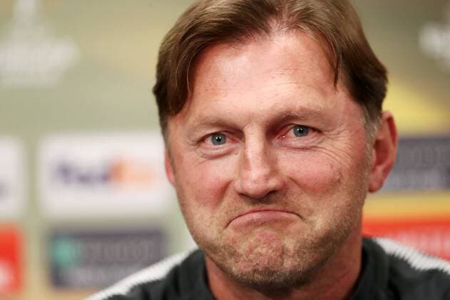 RB Leipzig PK Euro League Leipzig 21 02 2018 Red Bull Arena Soccer UEFA Euro League PK on the eve of the match in the 16-leg RB Leipzig vs. SSC Napoli Picture Coach Ralph Hasenhüttl Hasenhuettl RB Leipzig