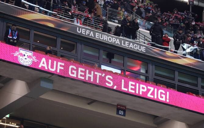 RB Leipzig SSC Naples Soccer Euro League Leipzig 22 02 2018 Red Bull Arena Soccer UEFA Euro League 16 El Final Playoff SSC Napoli vs. RB Leipzig The picture goes on Leipzig