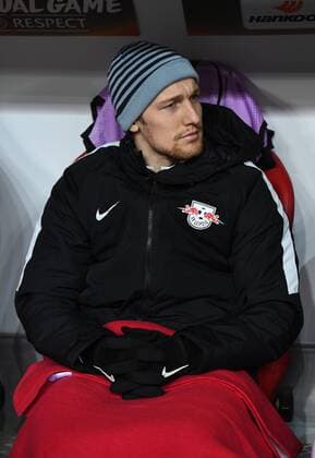 Football mens season 2017 2018 Europa League second round second leg RB Leipzig SSC Napoli Emil Forsberg RB Leipzig on the bench 22 02 2017 Copyright: xMatthiasxKochx