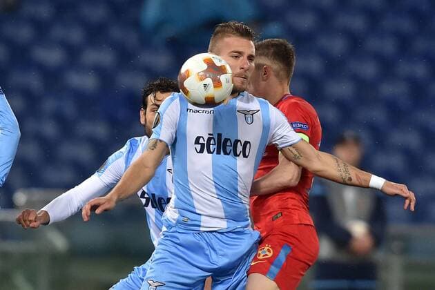 Ciro Immobile Lazio. Roma 22-02-2018 Stadio Olimpico Europa League · Sedicesimi di finale Lazio - FCSB Foto Antonietta Baldassarre Insidefoto AntoxBaldassarre