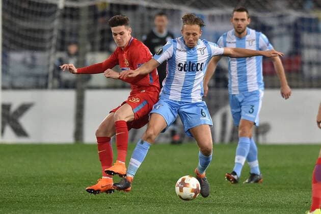 Lucas Lazio, Roma 22-02-2018 Stadio Olimpico Europa League · Sedicesimi di finale Lazio - FCSB Foto Antonietta Baldassarre Insidefoto AntoxBaldassarre