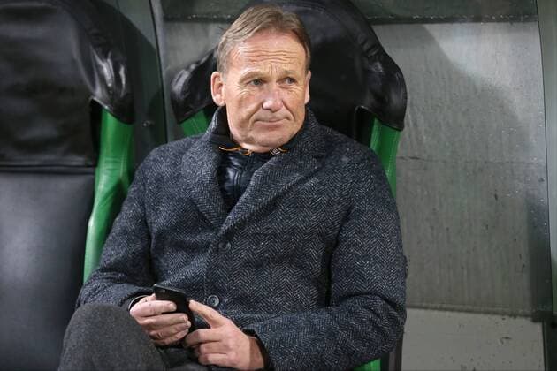 General Manager Hans Joachim Watzke Borussia Dortmund Atalanta Bergamo vs Borussia Dortmund Europa League Football 22 02 2018 Reggio Emilia Copyright: xLanger Eibner-Pressefotox EP_HLR