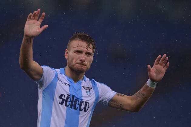 Bilder des Tages SPORT Ciro Immobile Lazio, Roma 22-02-2018 Stadio Olimpico Europa League · Sedicesimi di finale Lazio - FCSB Foto Antonietta Baldassarre Insidefoto AntoxBaldassarre