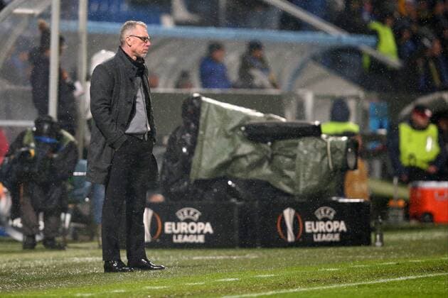 Coach Peter Stoeger Borussia Dortmund Atalanta Bergamo vs Borussia Dortmund Europa League Football 22 02 2018 Reggio Emilia Copyright: xLanger Eibner-Pressefotox EP_HLR