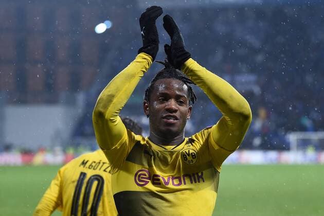 Mg Reggio Emilia 22 02 2018 - Europa League Atalanta-Borussia Dortmund foto Matteo Gribaudi Image nella foto: Michy Batshuayi 