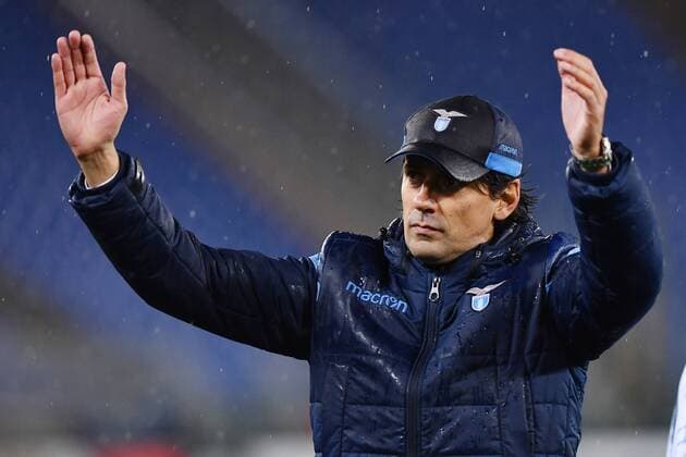As Roma 22 02 2018 - Europa League Lazio-Steaua Bucarest foto Antonello Sammarco Image nella foto: Simone Inzaghi 