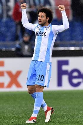 Europa League 16of final round Lazio Steaua Bucarest-Rome - 22 feb 2018 In the picture Felipe Anderson celebring after the score Photo Fotografo01  Copyright: xFotografo01x xIPAx xFotografo01x