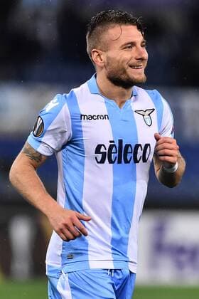 Europa League 16of final round Lazio Steaua Bucarest-Rome - 22 feb 2018 In the picture Ciro Immobile celebring after the score Photo Fotografo01  Copyright: xFotografo01x xIPAx xFotografo01x