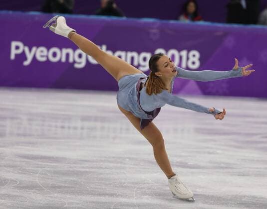 XXIII Winter Olympics, Pyeongchang, Republic of Korea. Ladies Single Skating Free Skating. SCHOTT Nicole (GER). 