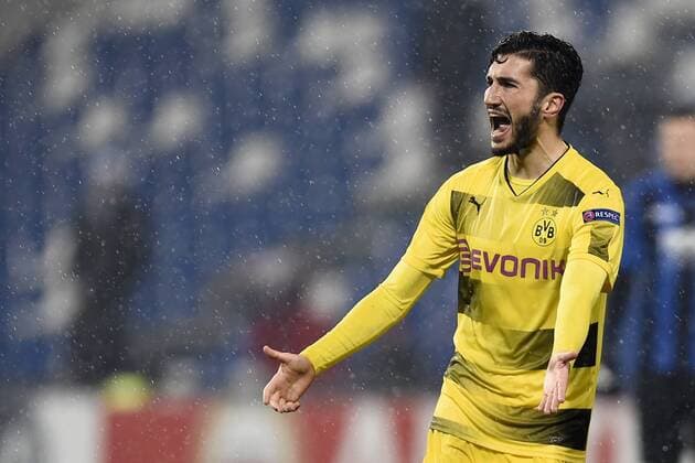 Db Reggio Emilia 22 02 2018 - Europa League Atalanta-Borussia Dortmund foto Daniele Buffa Image nella foto: Nuri Sahin 